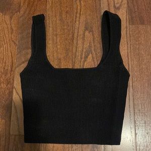Glassons Square Neck cropped Tank Top